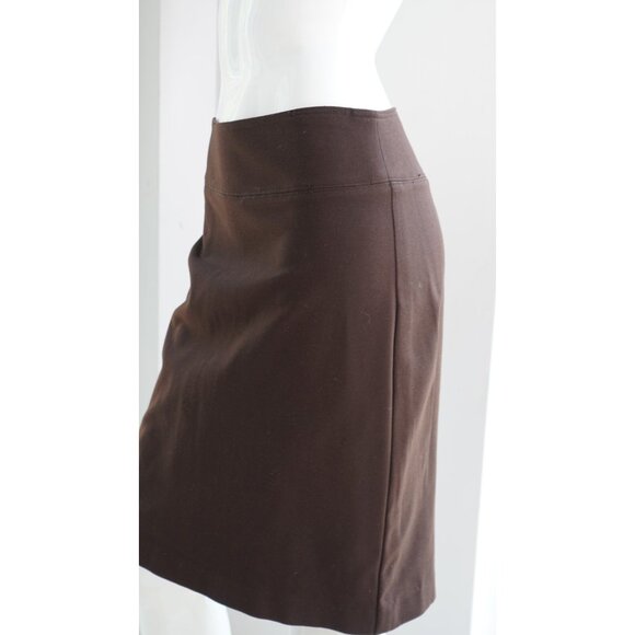 cache contour collection Brown Skirt Size 4 - Picture 3 of 8